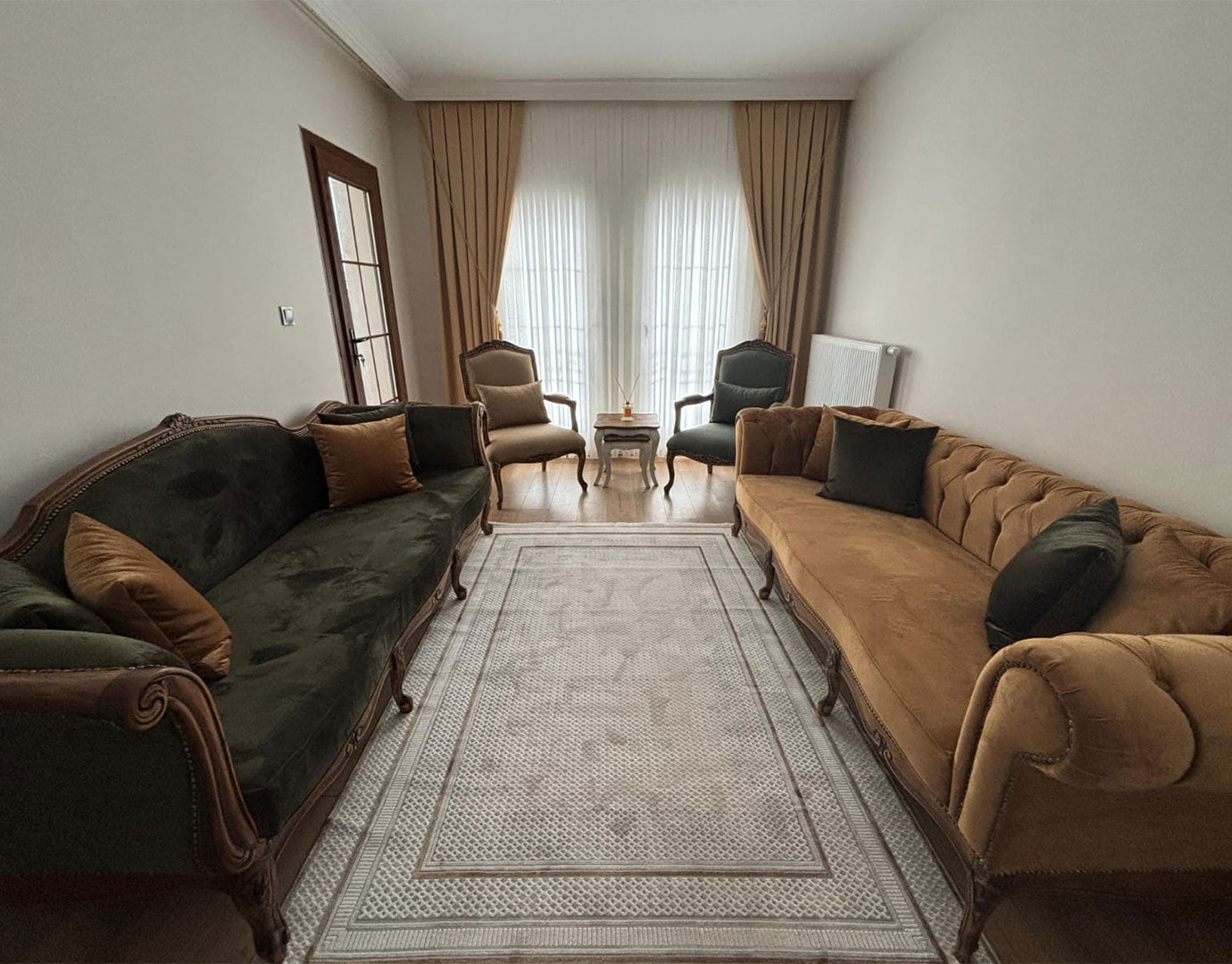 vintage koltuk takımı müşteri teslimatı