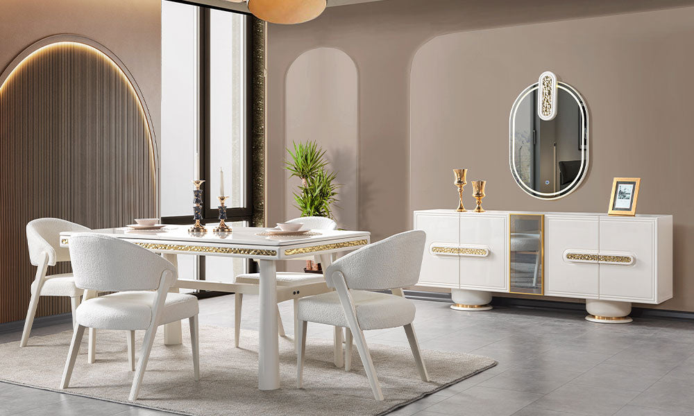 Zero Luxury Yemek Odası Takımı