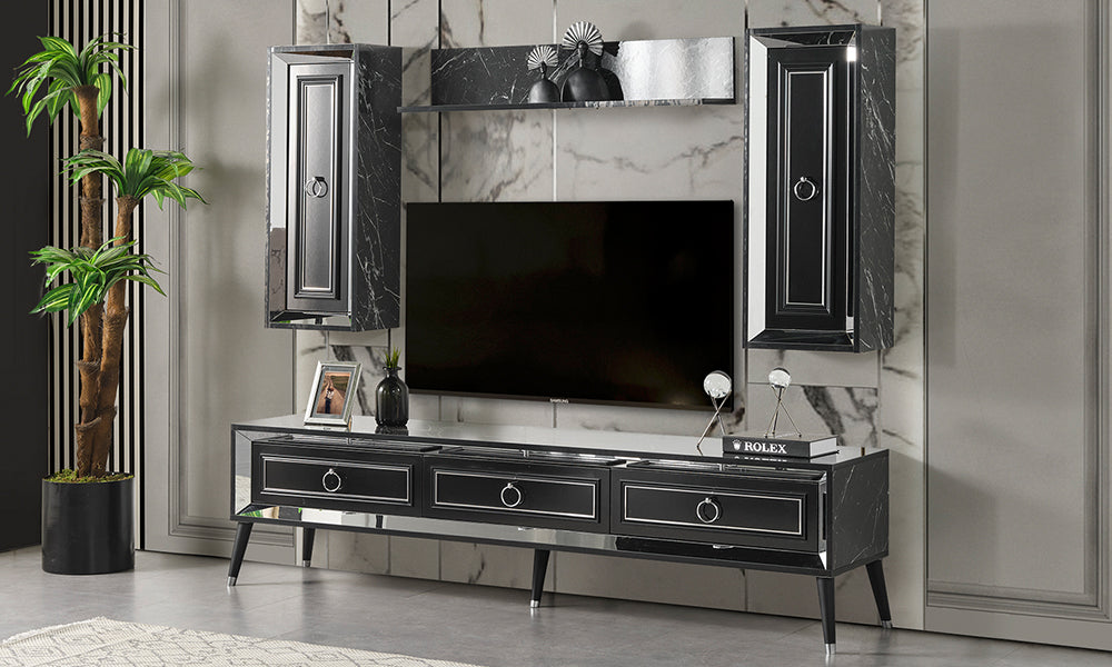 Granit Silver Luxury Tv Ünitesi