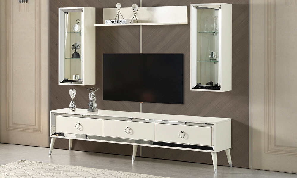 Yaren Silver Luxury Tv Ünitesi